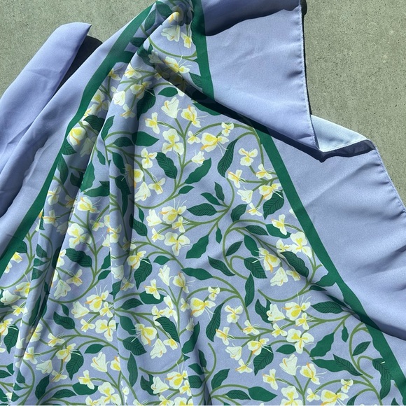 Lavender Floral Swim Sarong - Picture 6 of 6